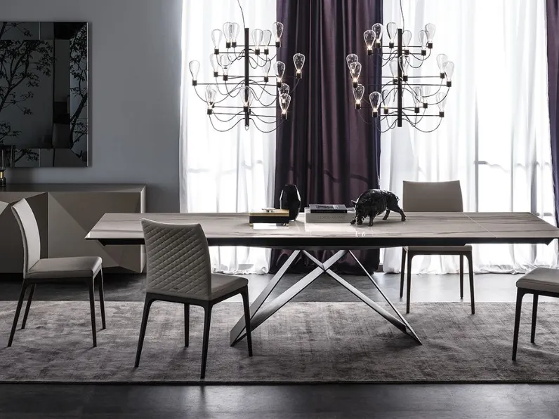 Tavolo Premier keramik drive Cattelan italia in OFFERTA OUTLET