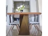 Tavolo Prisma 72 steel Reflex angelo a prezzo ribassato