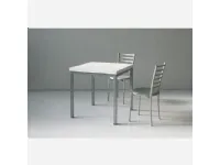 Tavolo quadrato a quattro gambe Art. 667 La seggiola scontato