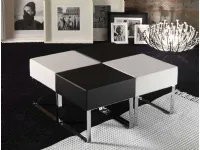 Tavolo quadrato a quattro gambe Kubetto - art. 840/7 La seggiola scontato
