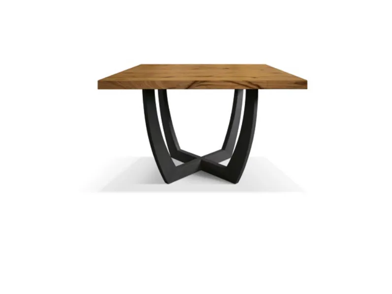Tavolo quadrato in legno Quadrotto Mirandola nicola e cristano in Offerta Outlet
