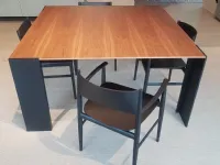Tavolo quadrato modello Metallico di Porro in Offerta Outlet