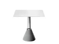 Tavolo Table one bistro h 72 79x79 magis Magis in laminato Fisso scontato 58%
