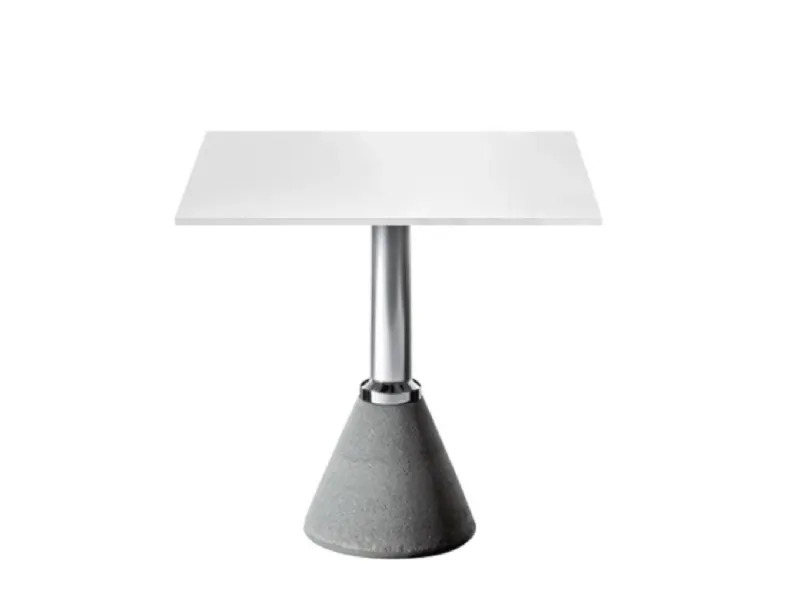Tavolo Table one bistro h 72 79x79 magis Magis in laminato Fisso scontato 58%
