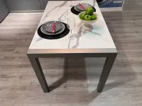 Tavolo in laminato rettangolare Quadrifoglio Scavolini a prezzo ribassato
