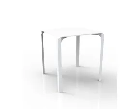 Tavolo quadrato in plastica Quartz di Vondom in Offerta Outlet 