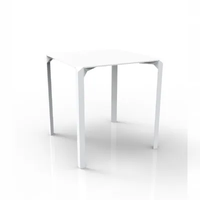 Tavolo quadrato in plastica Quartz di Vondom in Offerta Outlet 