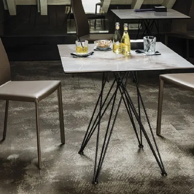 Tavolo Ralph keramik bistrot Cattelan italia in ceramica Fisso