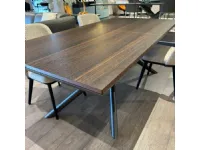 Tavolo in legno rettangolare Random Ozzio in offerta outlet
