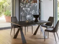Tavolo rettangolare in laminato Delta di Altacom in Offerta Outlet