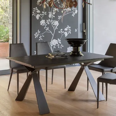 Tavolo rettangolare in laminato Delta di Altacom in Offerta Outlet