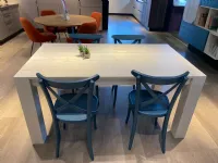 Tavolo rettangolare a quattro gambe Acheo Fratelli mirandola scontato