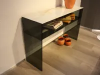 Tavolo rettangolare a quattro gambe Bridge Calligaris scontato