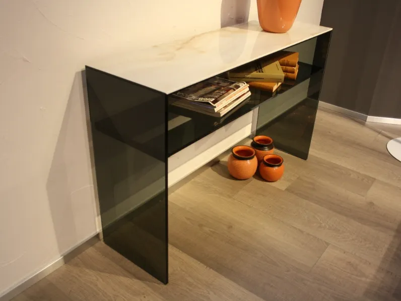 Tavolo rettangolare a quattro gambe Bridge Calligaris scontato