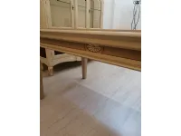 Tavolo rettangolare a quattro gambe Bruscoli Artigiani veneti scontato