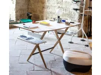 Tavolo in legno rettangolare De padova scrittarello Depadova in offerta outlet