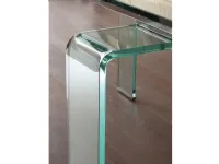 Tavolo rettangolare a quattro gambe Glass art. 676 La seggiola scontato