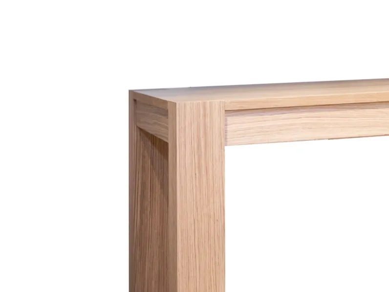 Tavolo rettangolare a quattro gambe Norvegia Artigianale scontato