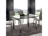 Tavolo in vetro rettangolare Seg 672 * Arredo design a prezzo scontato