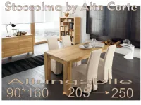 Tavolo Stoccolma Alta corte in legno Allungabile scontato 23%