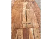 Tavolo rettangolare a quattro gambe Tavolo allungabile shabby chic  in legno  e ferro  Outlet etnico scontato