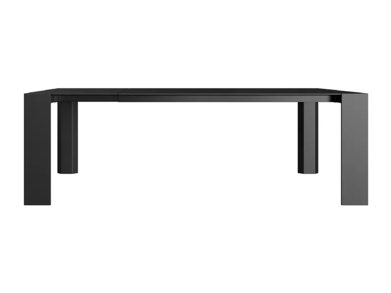 Tavolo rettangolare a quattro gambe Tavolo da pranzo estensibile - 1840/2290/2740 x 900 x 760 mm  Artigianale scontato