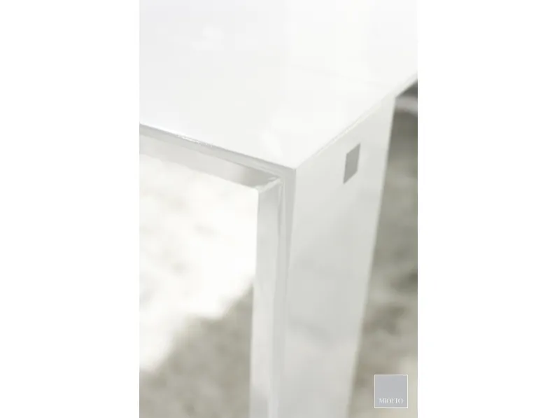 Tavolo rettangolare a quattro gambe Tavolo da pranzo estensibile - 1840/2290/2740 x 900 x 760 mm  Artigianale scontato