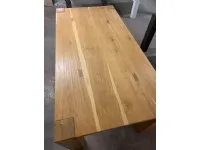 Tavolo rettangolare a quattro gambe Tavolo in legno massiccio Artigianale scontato