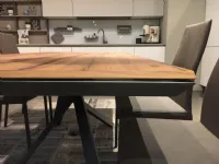 Tavolo rettangolare in legno 4x4 di Ozzio in Offerta Outlet