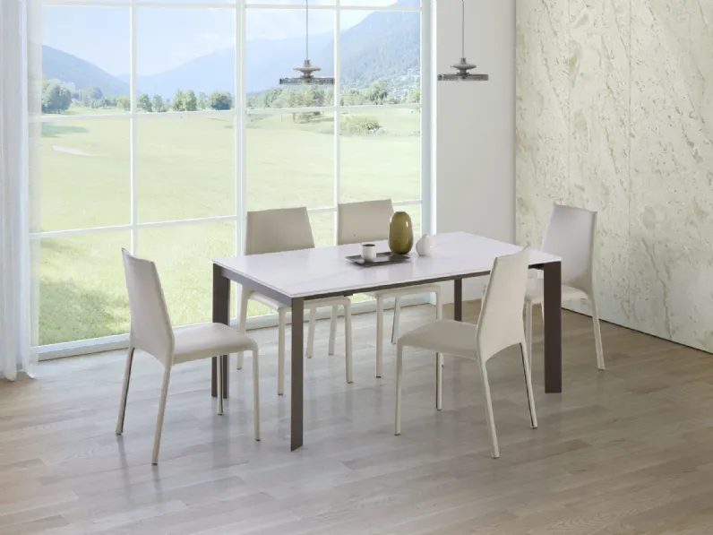 Tavolo Adrian outlet Diotti.com in OFFERTA OUTLET -46%