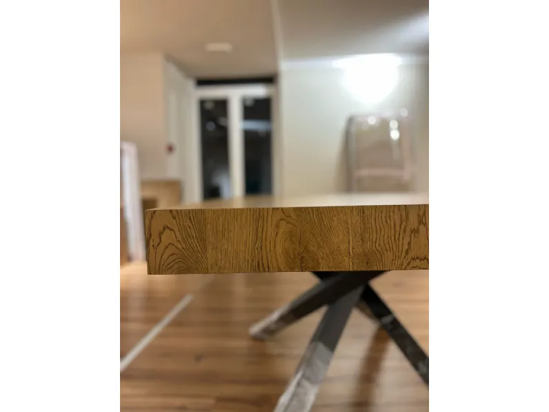 Tavolo rettangolare in legno Artigianale di Artigianale in Offerta Outlet 