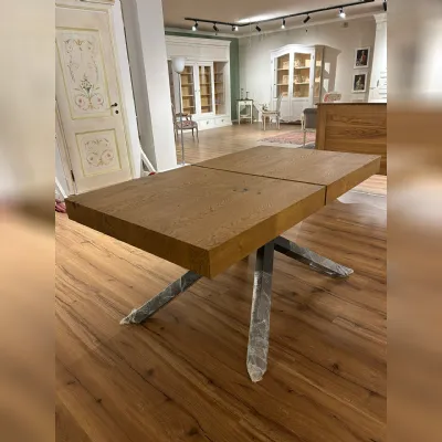 Tavolo rettangolare in legno Artigianale di Artigianale in Offerta Outlet 