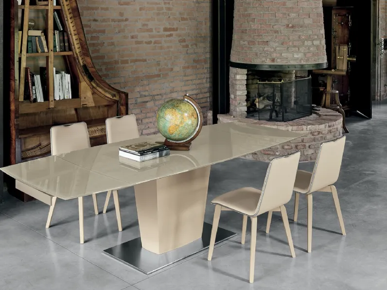 Tavolo rettangolare allungabile Copernico 160 Mottes selection a prezzo scontato