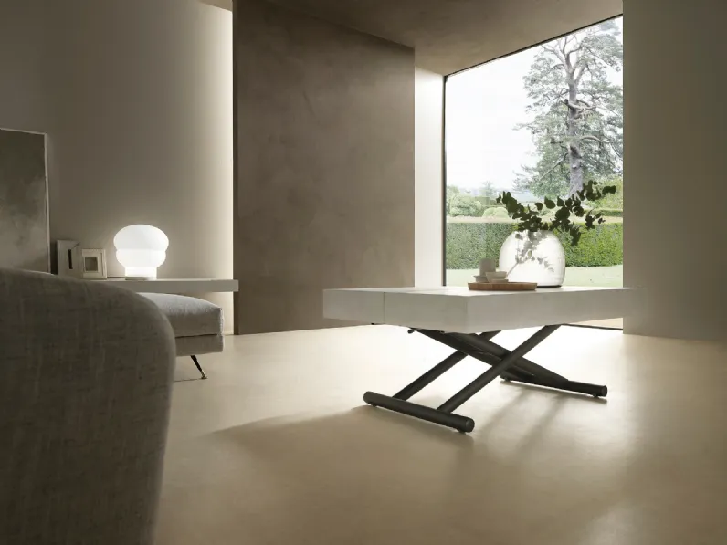 Tavolo rettangolare in legno Diario di Altacom in Offerta Outlet 