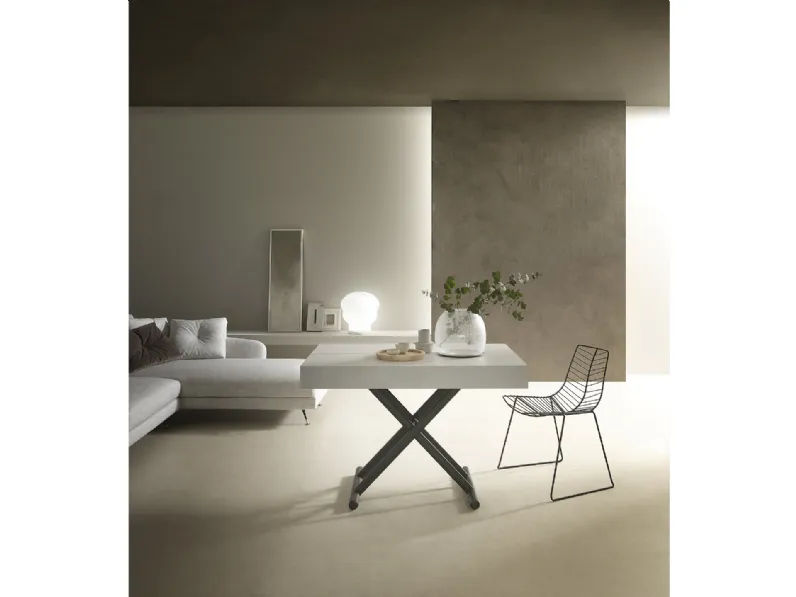 Tavolo rettangolare in legno Diario di Altacom in Offerta Outlet 