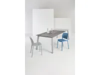 Tavolo in vetro rettangolare Kalua * Ingenia in offerta outlet
