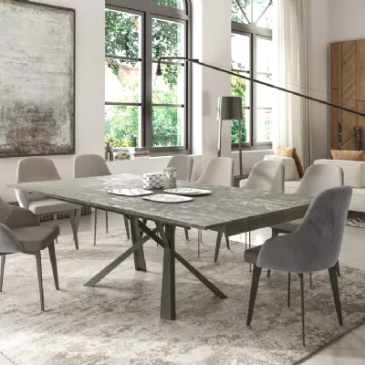 Tavolo in altri materiali rettangolare Lungo largo Easyline in offerta outlet