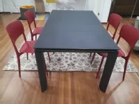 Tavolo rettangolare allungabile Omnia glass Calligaris scontato