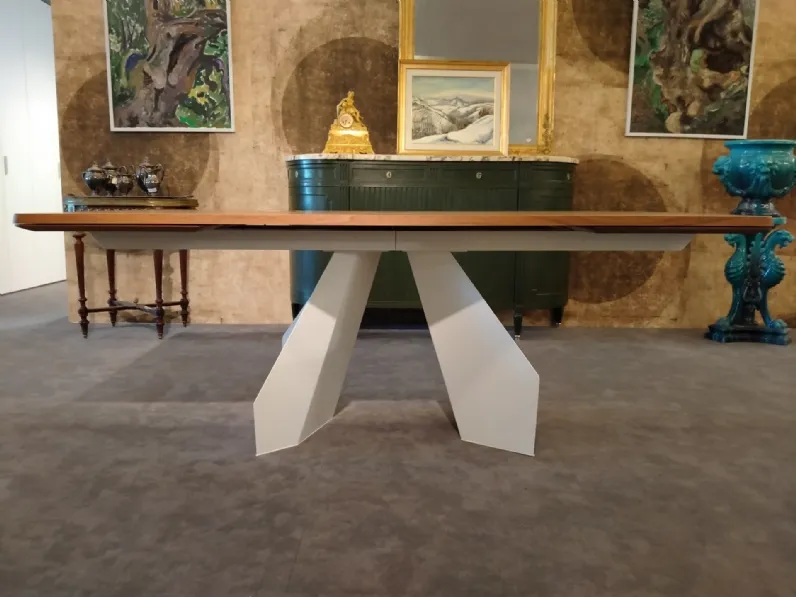 Tavolo rettangolare allungabile Origami  Bonaldo a prezzo ribassato