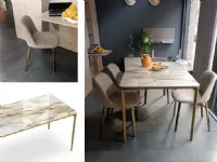 Tavolo rettangolare Slim sovet   e esse pianca Sovet scontato del 36%