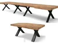 Tavolo rettangolare allungabile Tavolo super maxi 6 allunghe Md work a soli 1623 Euro