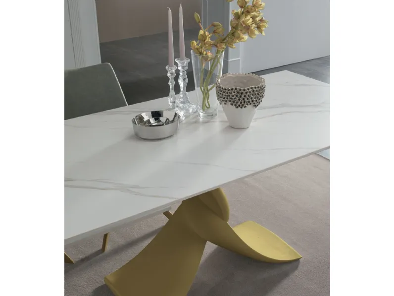 Tavolo Twist * Target point in ceramica Rettangolare allungabile 