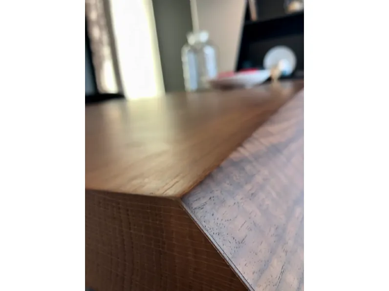 Tavolo in legno rettangolare Artistico  Bontempi in offerta outlet