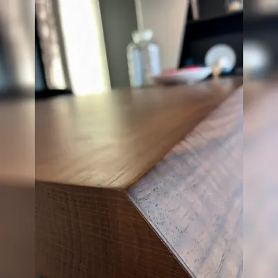 Tavolo in legno rettangolare Artistico  Bontempi in offerta outlet