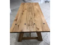 Tavolo con piano in legno rettangolare di Devina nais a PREZZO OUTLET 