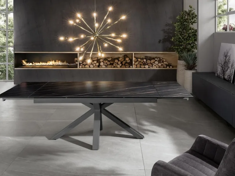 Tavolo rettangolare Ceramica 01 Stones scontato del 28%