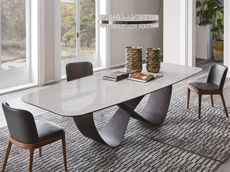 Tavolo Butterfly keramik Cattelan italia a prezzo ribassato