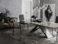 Progetta interni con il tavolo Premier Keramik di Cattelan Italia. Outlet!