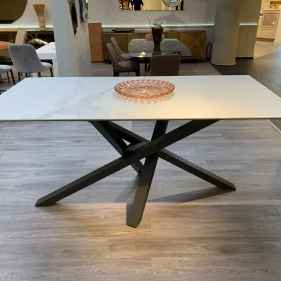 Tavolo Shangai snack Riflessi in ceramica Fisso 