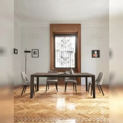 Tavolo Desco rovere carbone Sangiacomo a prezzo scontato